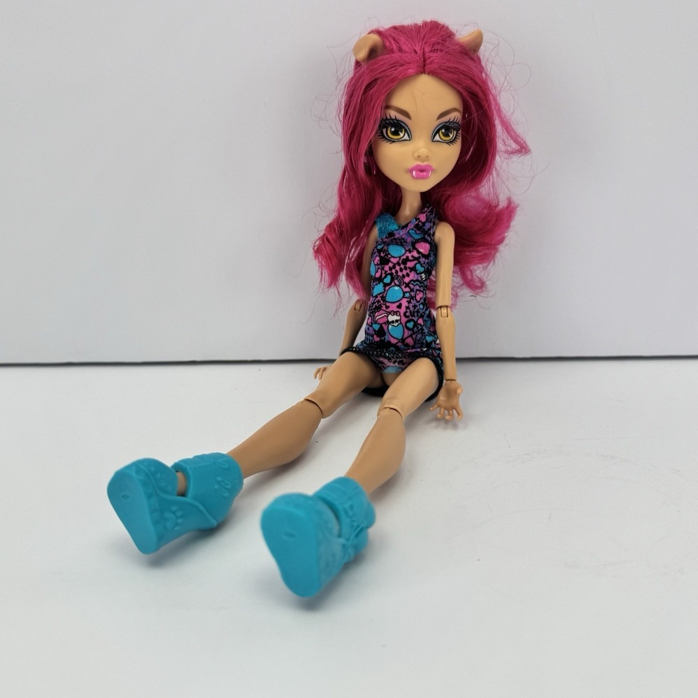 Monster High Ghoul Fair Howleen Doll Pink Hair